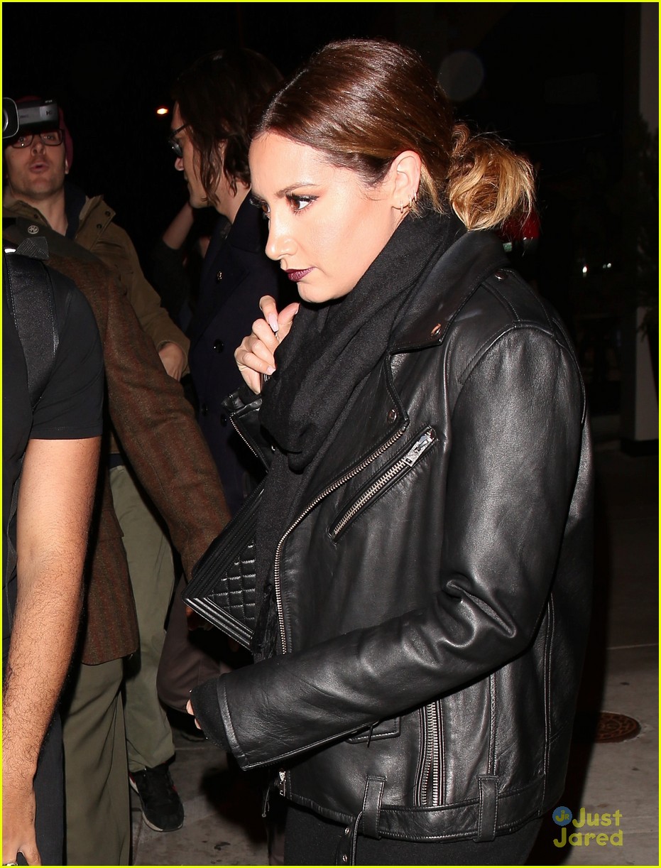 Ashley Tisdale Glams Up For Post-Christmas Dinner With Vanessa Hudgens