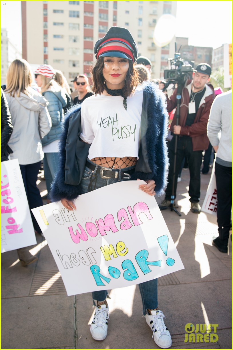 Vanessa Hudgens & Kristen Stewart Stand Up For Women's Rights