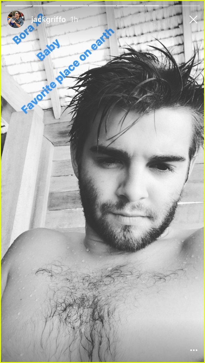 Jack Griffo Shares Bora Bora Vacation Pics with Ariel Winter, Luke Benward & Nolan Gould