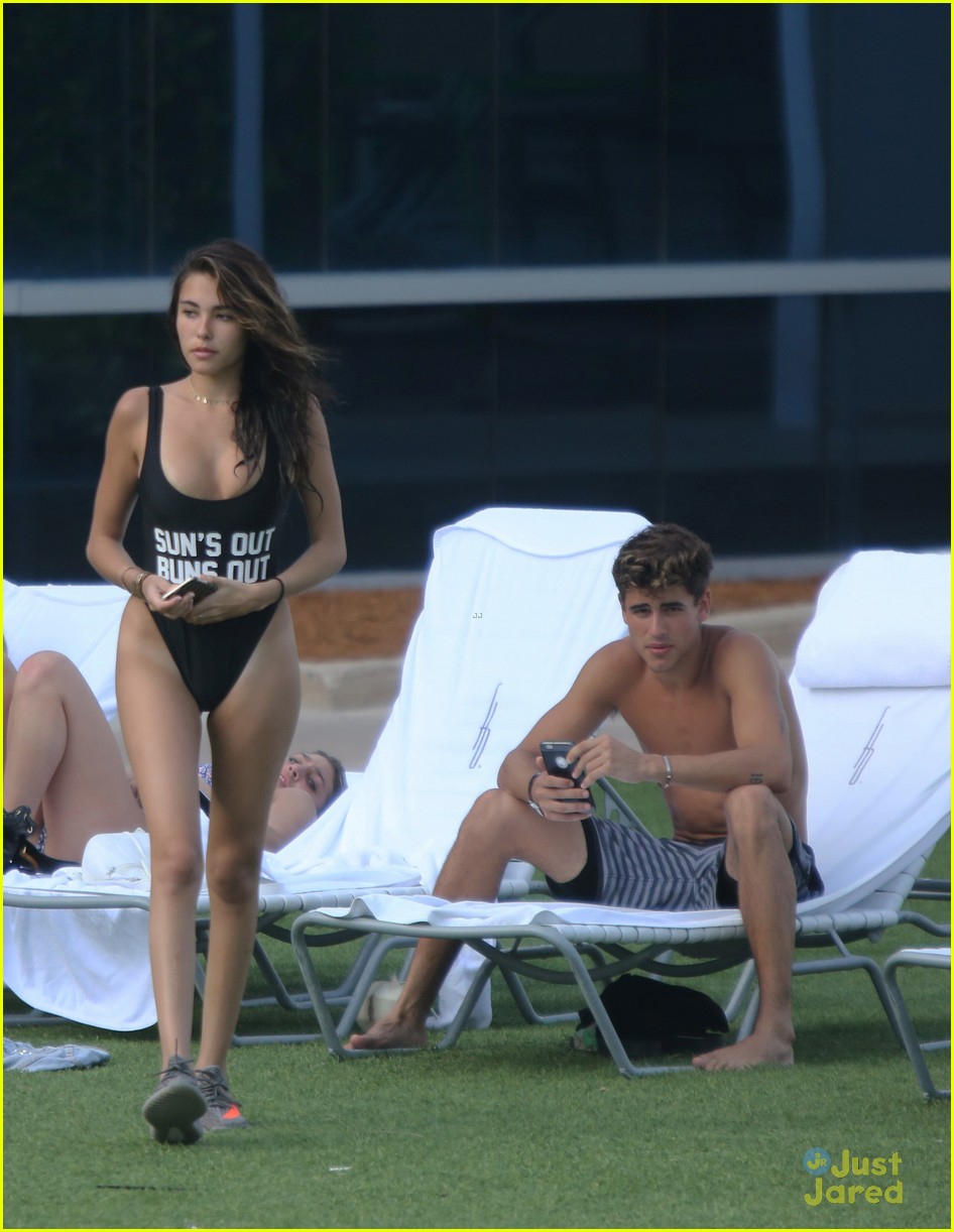 Madison Beer is 'Sun's Out, Buns Out' in Miami With Jack Gilinsky