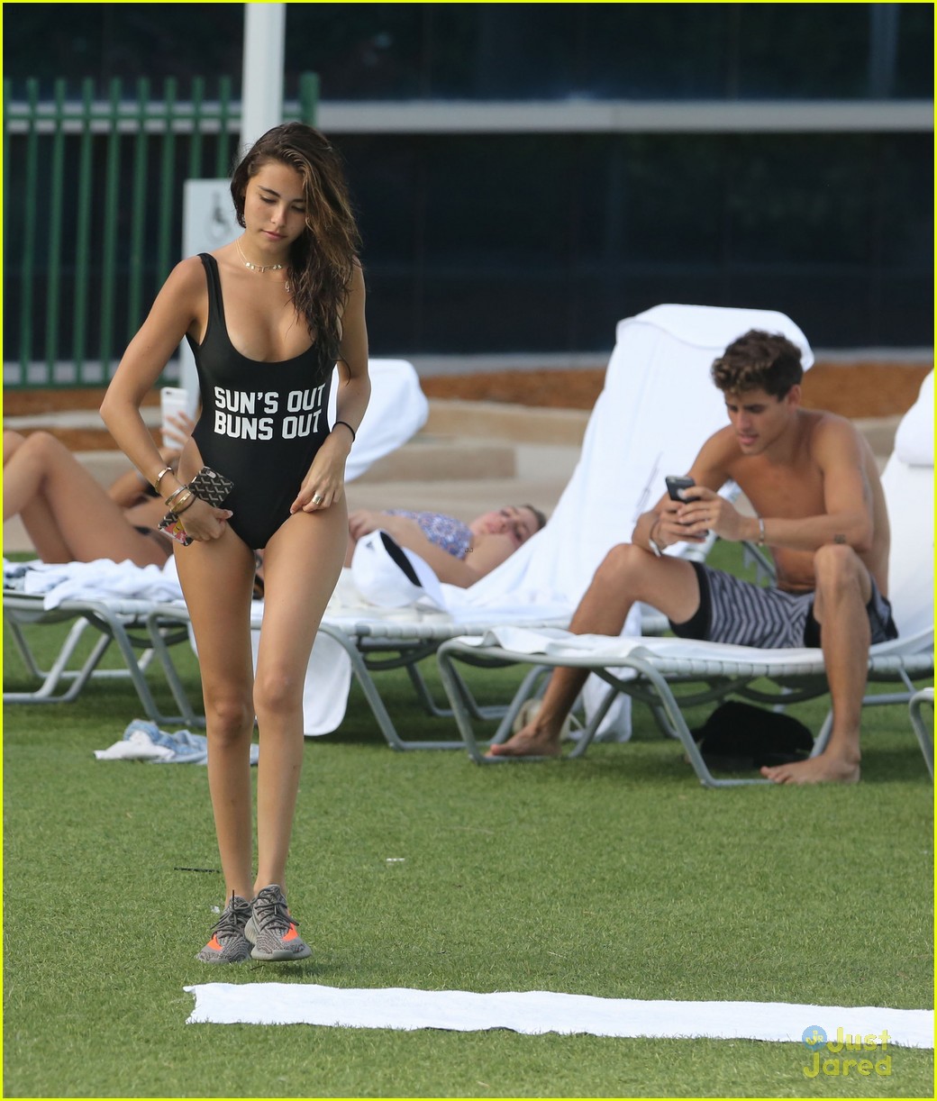 Madison Beer is 'Sun's Out, Buns Out' in Miami With Jack Gilinsky