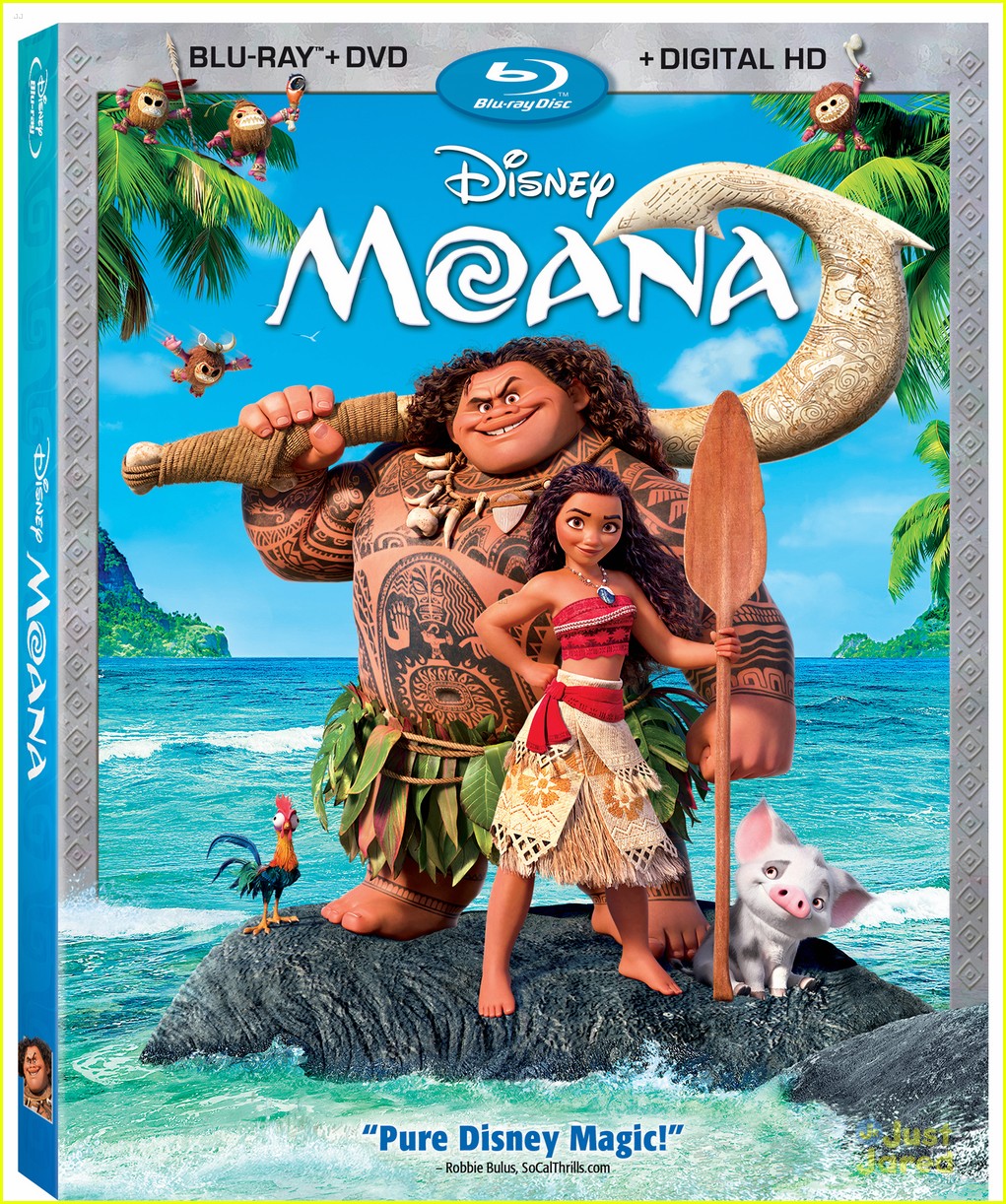 VIDEO: 'Moana' Debuts New Mini-Movie With Bluray, Out March 7th!