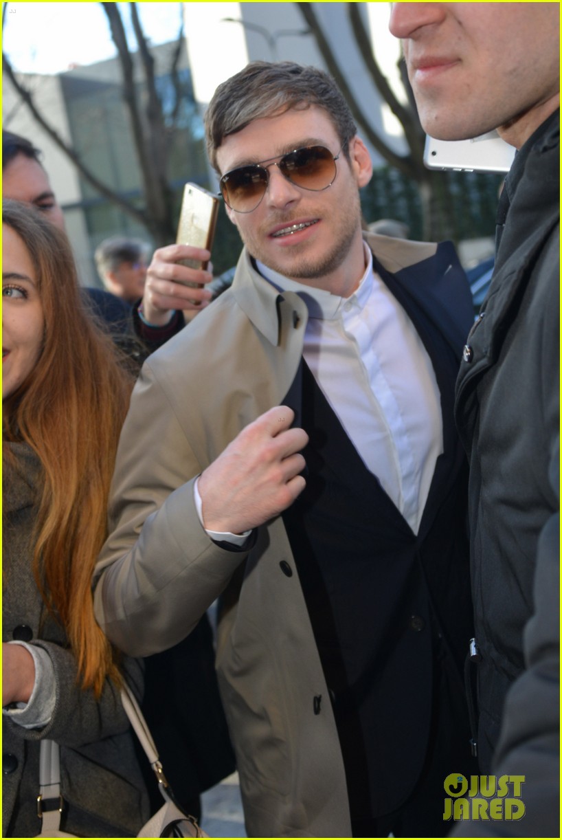 Nick Jonas Suits Up & Makes Us Swoon at Emporio Armani's Milan Fashion Show