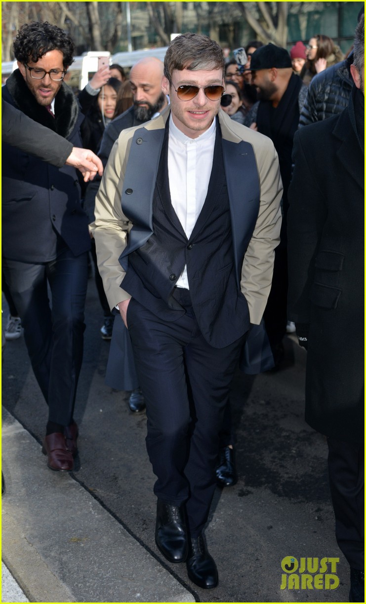 Nick Jonas Suits Up & Makes Us Swoon at Emporio Armani's Milan Fashion Show