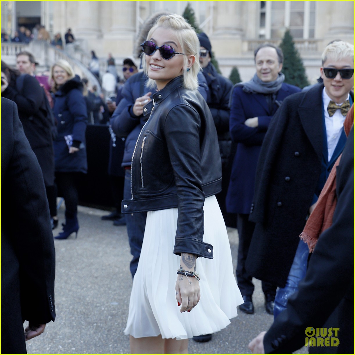 Michael Jackson's Daughter Paris Hits Paris Fashion Week Shows