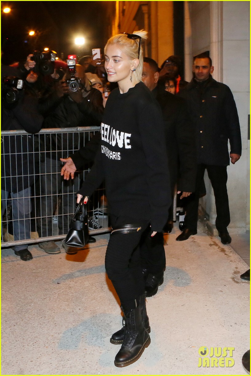 Michael Jackson's Daughter Paris Hits Paris Fashion Week Shows