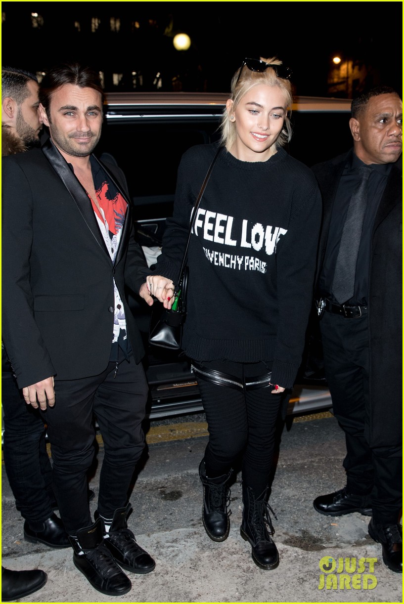 Michael Jackson's Daughter Paris Hits Paris Fashion Week Shows