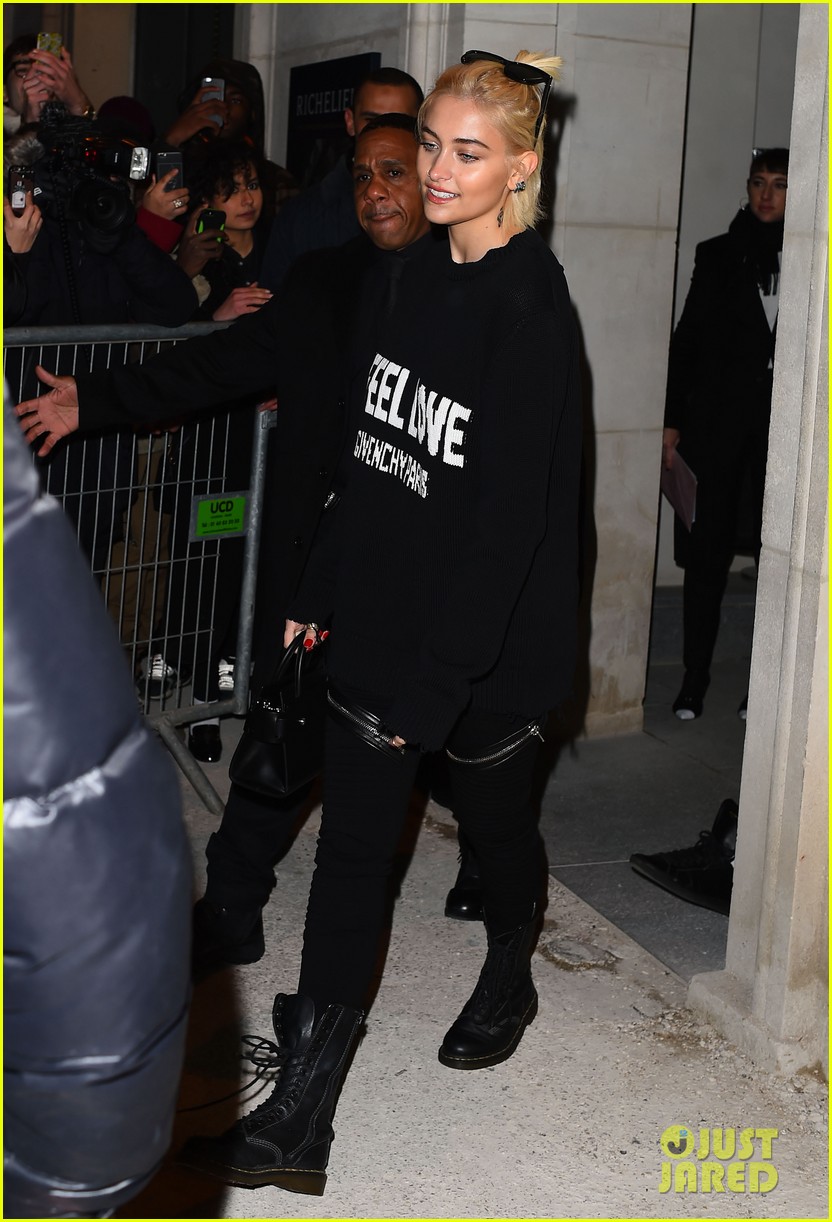 Michael Jackson's Daughter Paris Hits Paris Fashion Week Shows