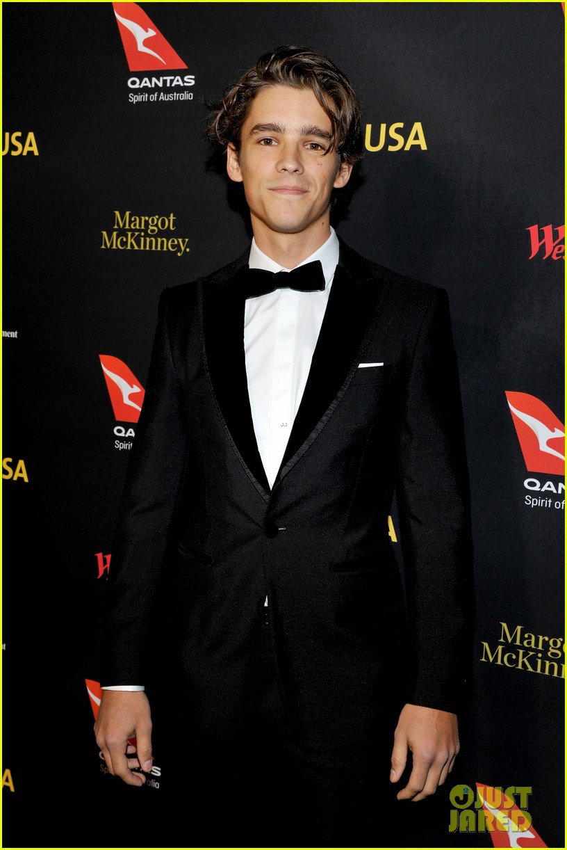 Brenton Thwaites & Callan McAuliffe Bring Stud Factor To G'Day Black Tie Gala