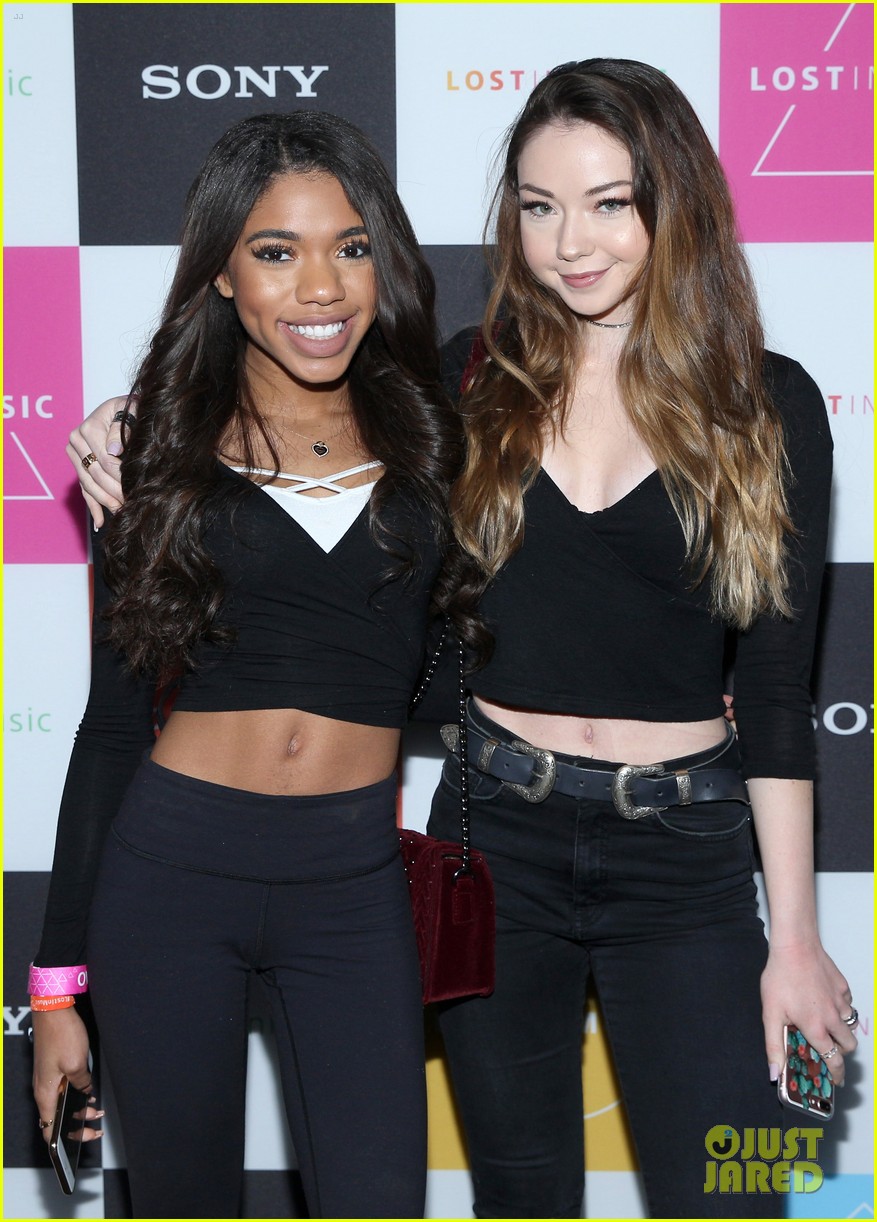 Teala Dunn & Meredith Foster Party With Victoria Justice at 'Lost In Music' Campaign Launch