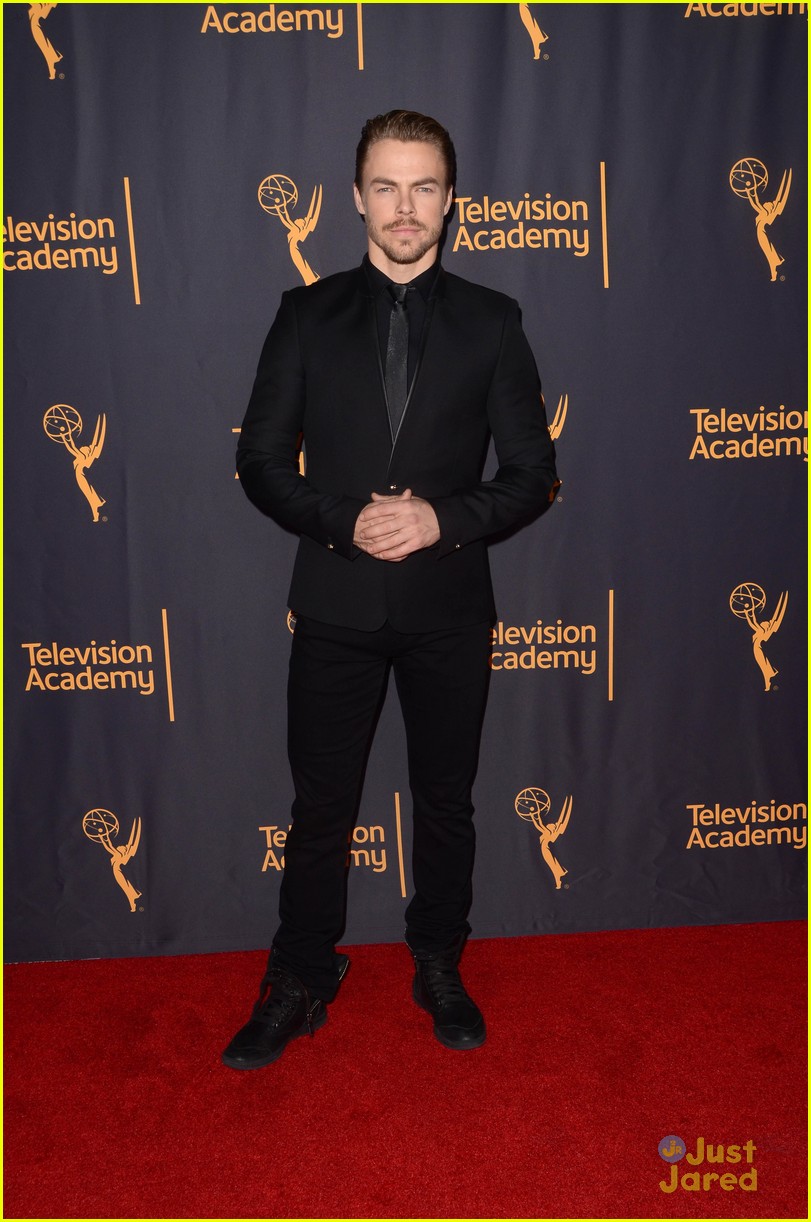 DWTS Pros Allison Holker & Derek Hough Celebrate Choreography at TV Academy Event