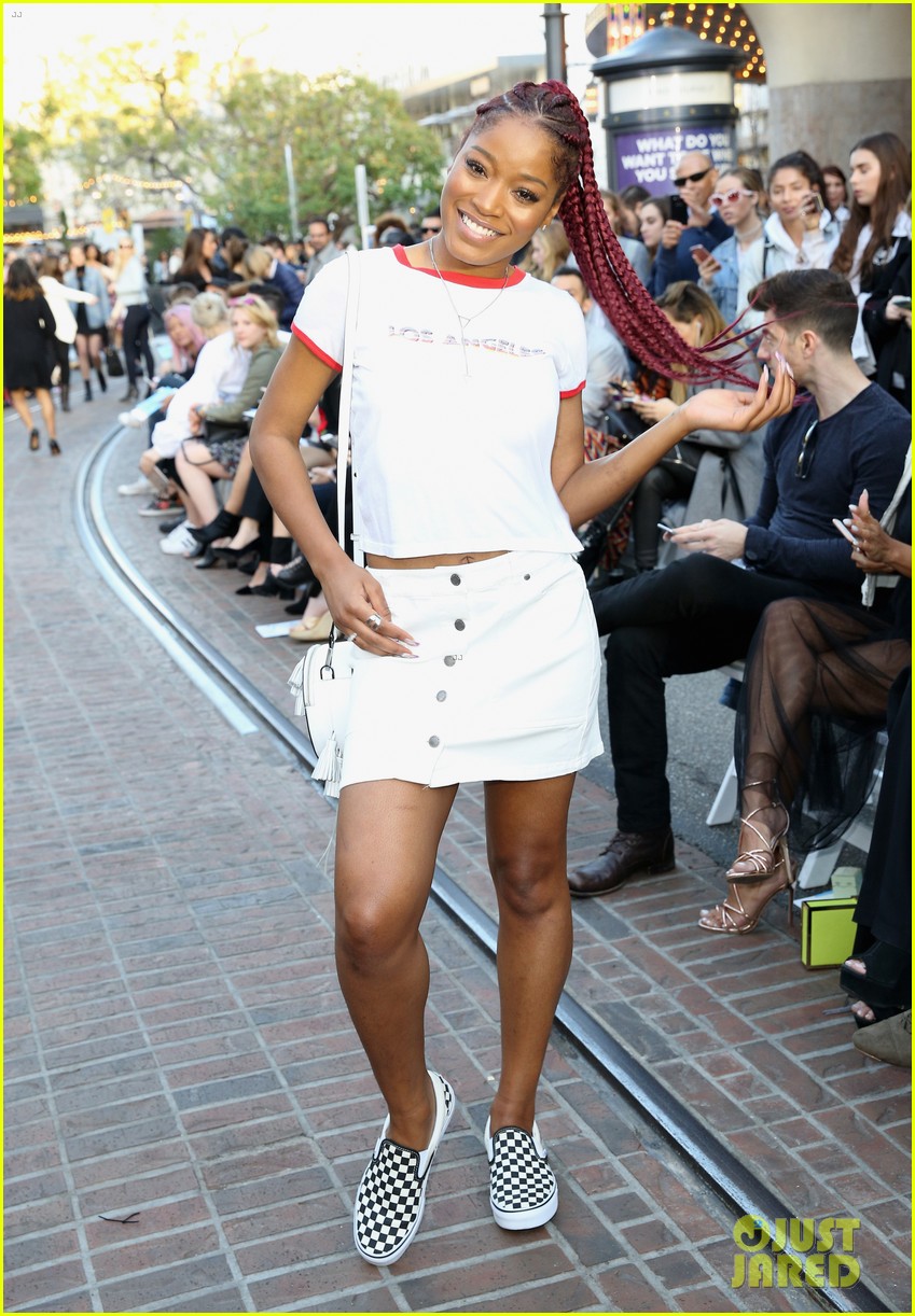 Victoria Justice, Keke Palmer, & Laura Marano Strut Their Stuff at Rebecca Minkoff Fashion Show