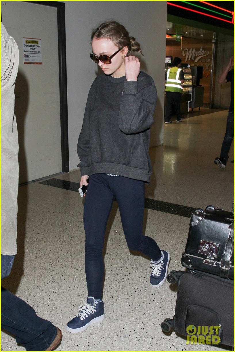 Lily-Rose Depp is Back in L.A. After Paris Fashion Week