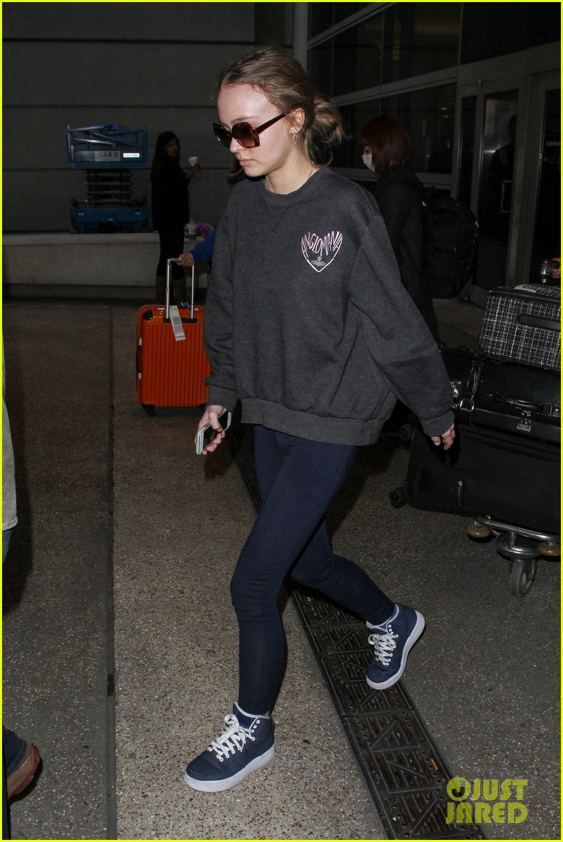 Lily-Rose Depp is Back in L.A. After Paris Fashion Week