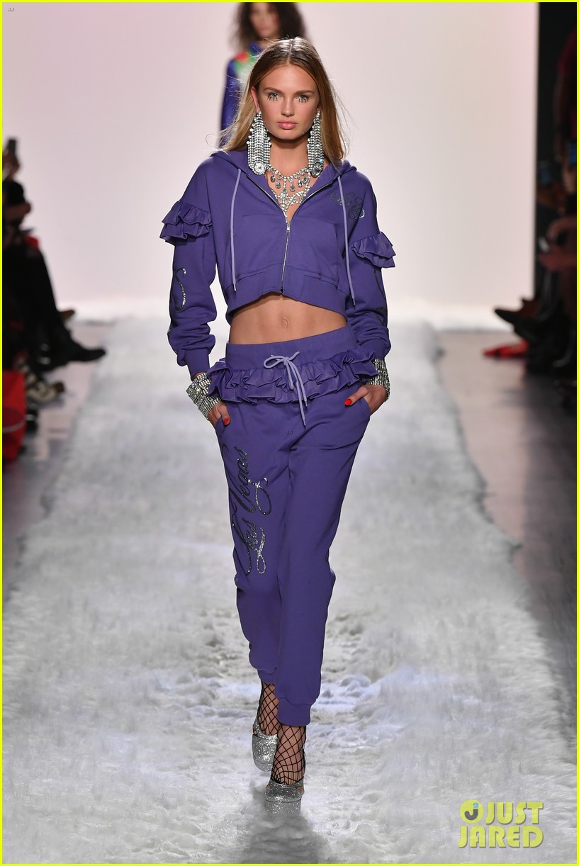 Ashley Benson Watches Gigi Hadid Walk in Jeremy Scott's NYFW Show!