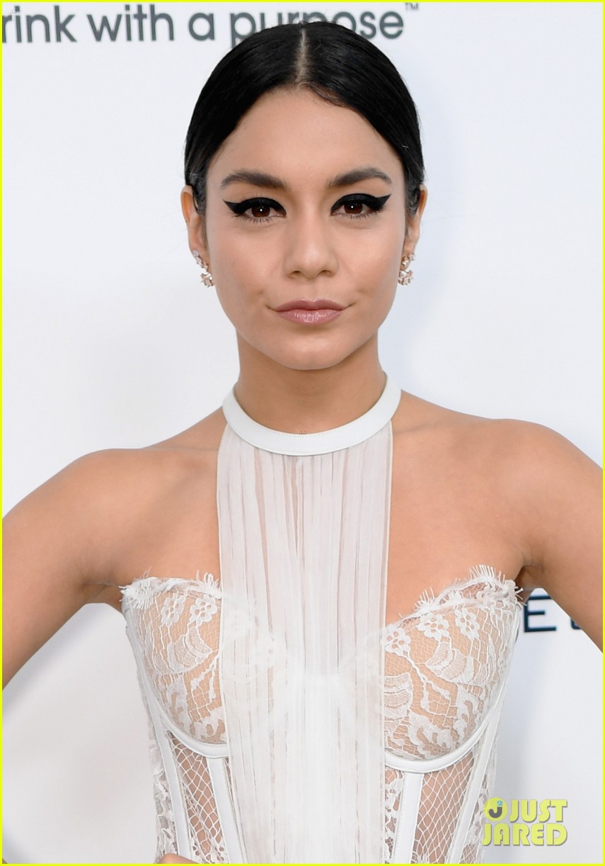 Vanessa Hudgens & Ashley Tisdale Watch The Oscars Together at Elton John's Annual Viewing Party