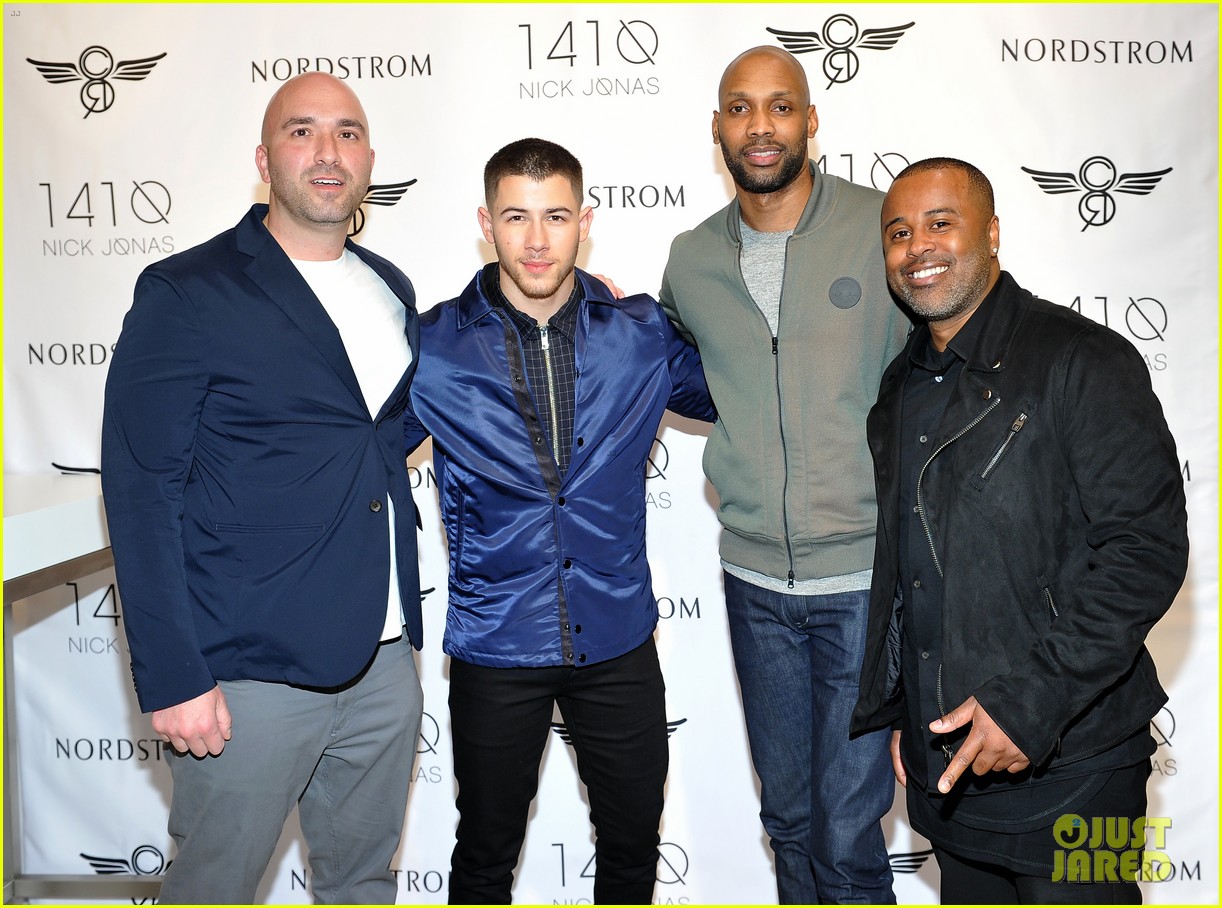 Nick Jonas Launches His 1410 Shoe Collection at Nordstrom at The Grove