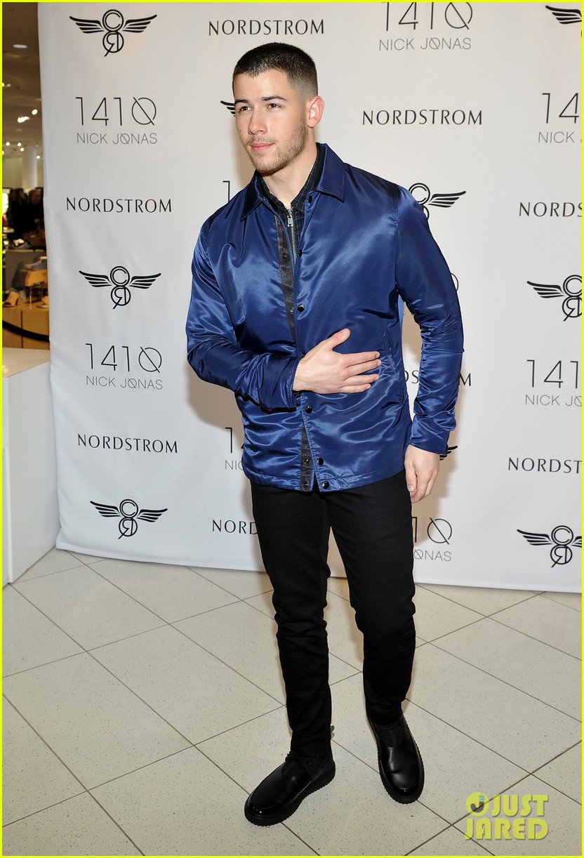Nick Jonas Launches His 1410 Shoe Collection at Nordstrom at The Grove