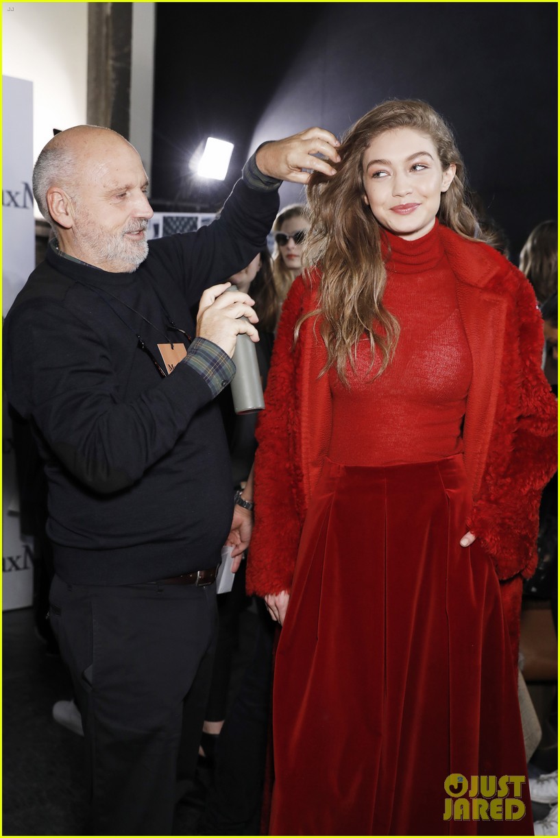 Gigi & Bella Hadid Model Fendi in Milan With Kendall Jenner