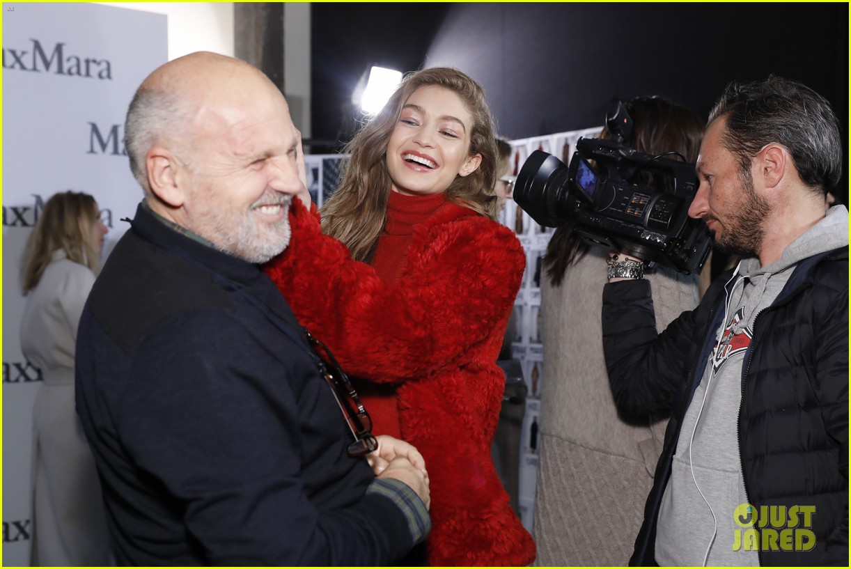 Gigi & Bella Hadid Model Fendi in Milan With Kendall Jenner