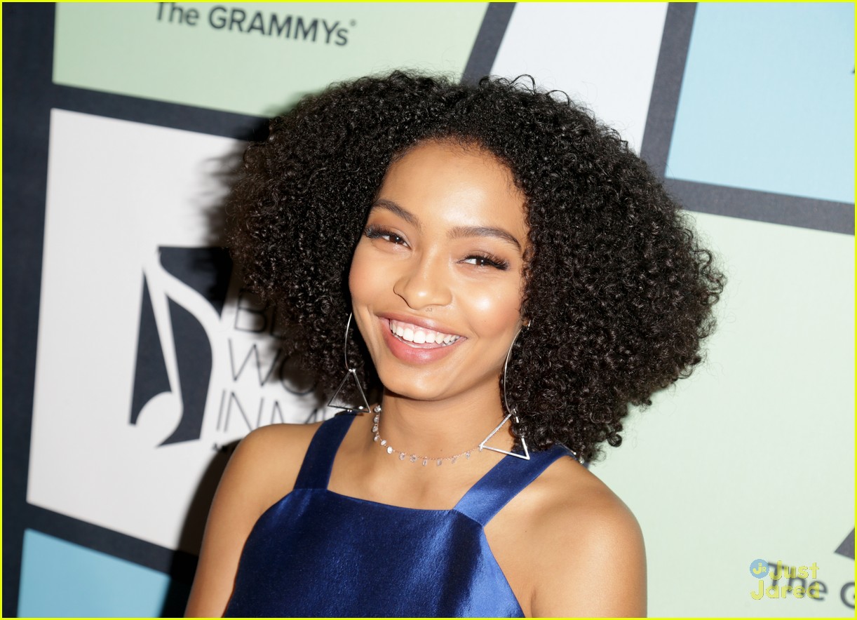 Yara Shahidi Celebrates Her 17th Birthday at Grammy Weekend Event