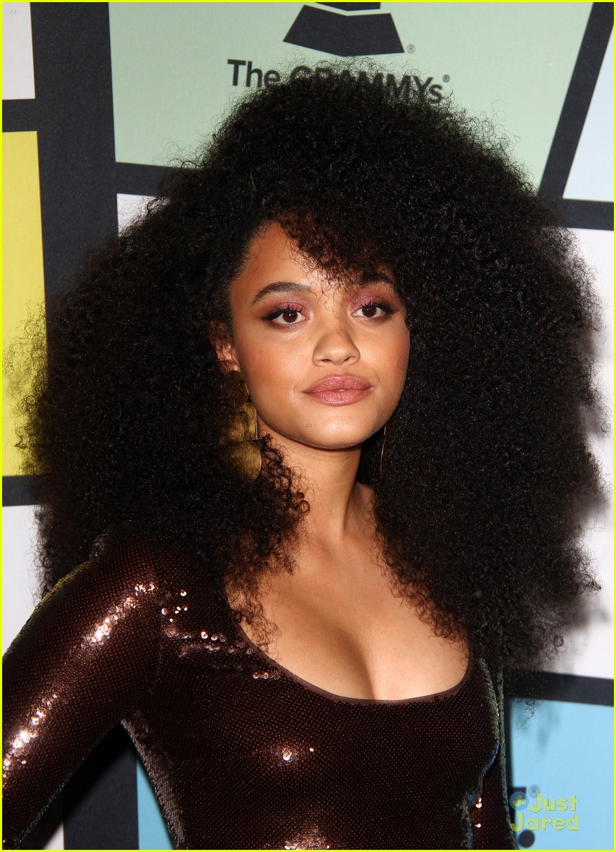 Yara Shahidi Celebrates Her 17th Birthday at Grammy Weekend Event