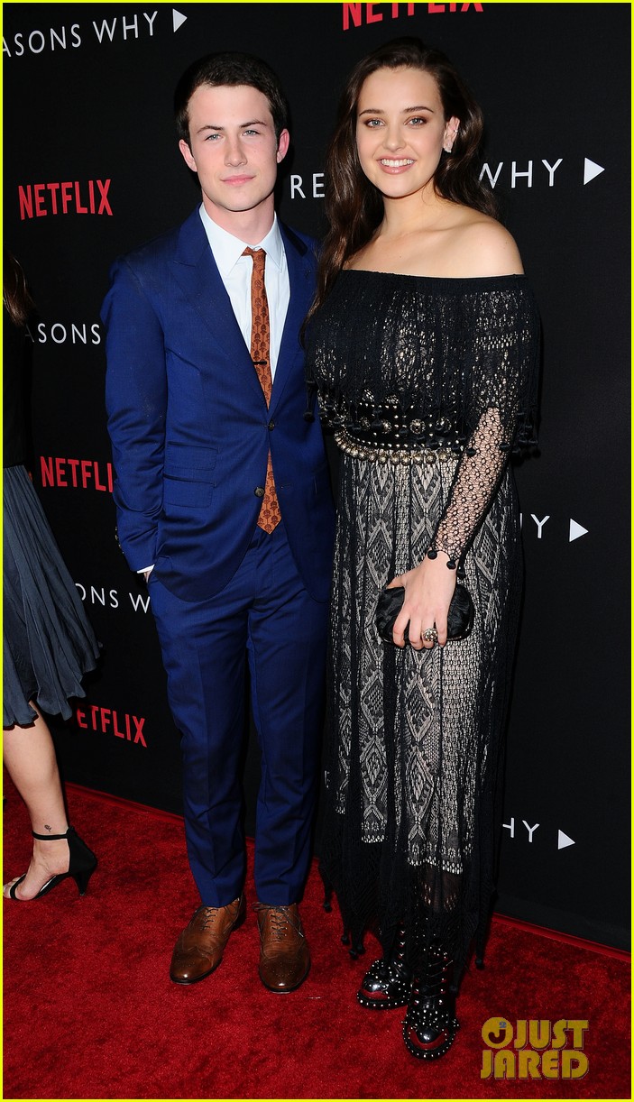 Selena Gomez, Dylan Minnette, & Katherine Langford Arrive in Style at the '13 Reasons Why' Premiere!