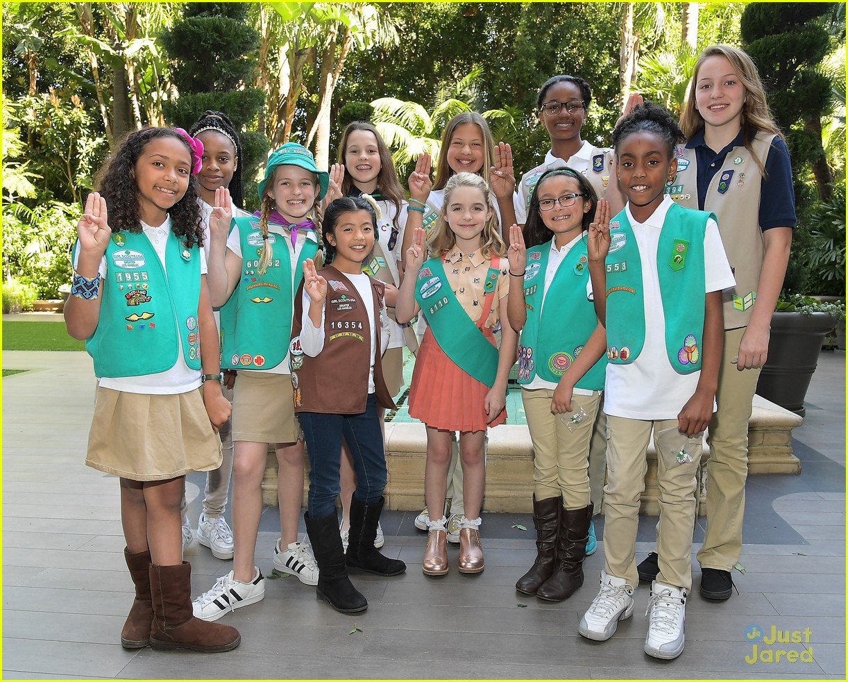 'Gifted' Star Mckenna Grace Becomes a Girl Scout!