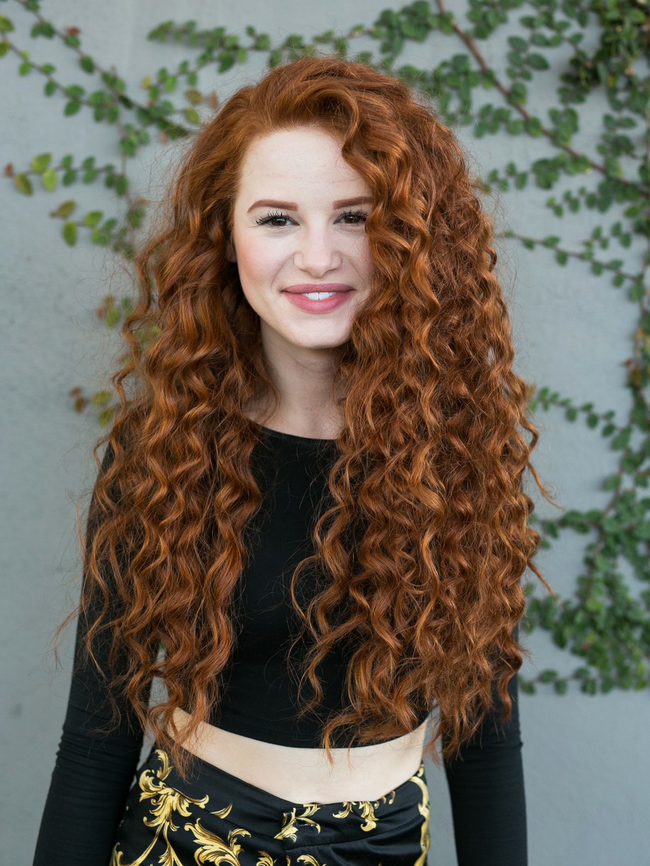 Riverdale's Madelaine Petsch Rocks Curly Red Hair For New 'Redhead Beauty' Book - See The Full Shoot!