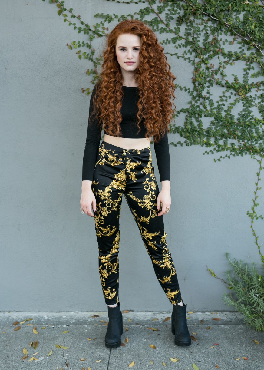 Riverdale's Madelaine Petsch Rocks Curly Red Hair For New 'Redhead Beauty' Book - See The Full Shoot!