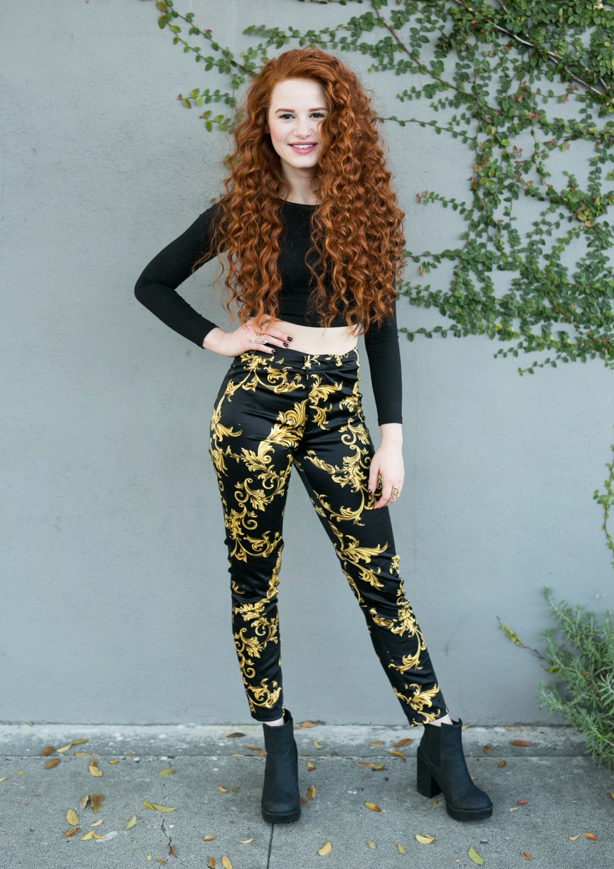 Riverdale's Madelaine Petsch Rocks Curly Red Hair For New 'Redhead Beauty' Book - See The Full Shoot!