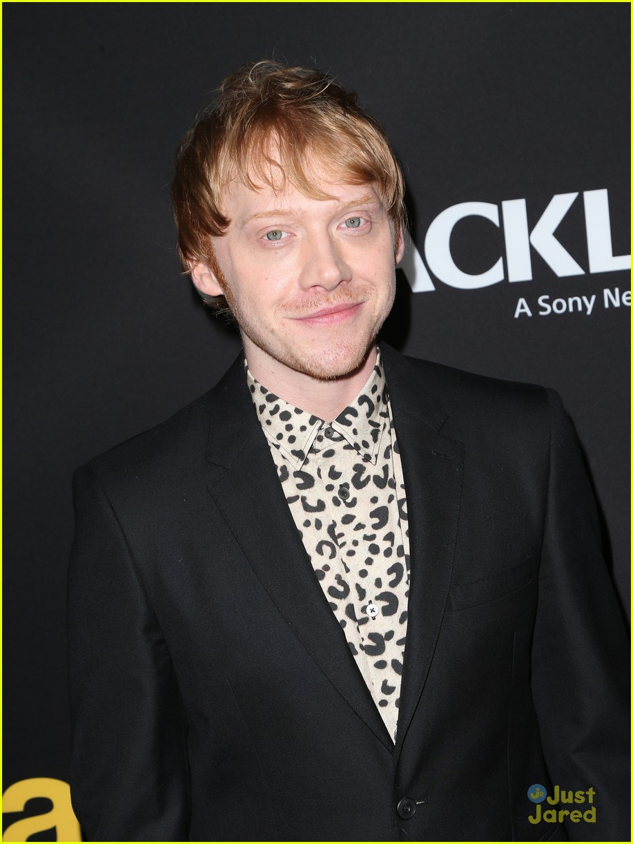 Rupert Grint Reunites With Bonnie Wright at 'Snatch' Premiere