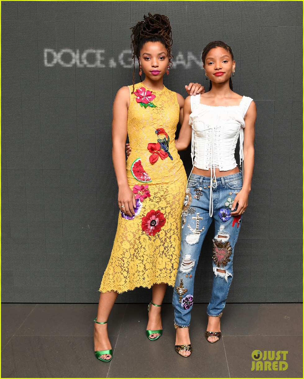 Sofia Carson & Cameron Dallas Step Out for Dolce&Gabbana Party!
