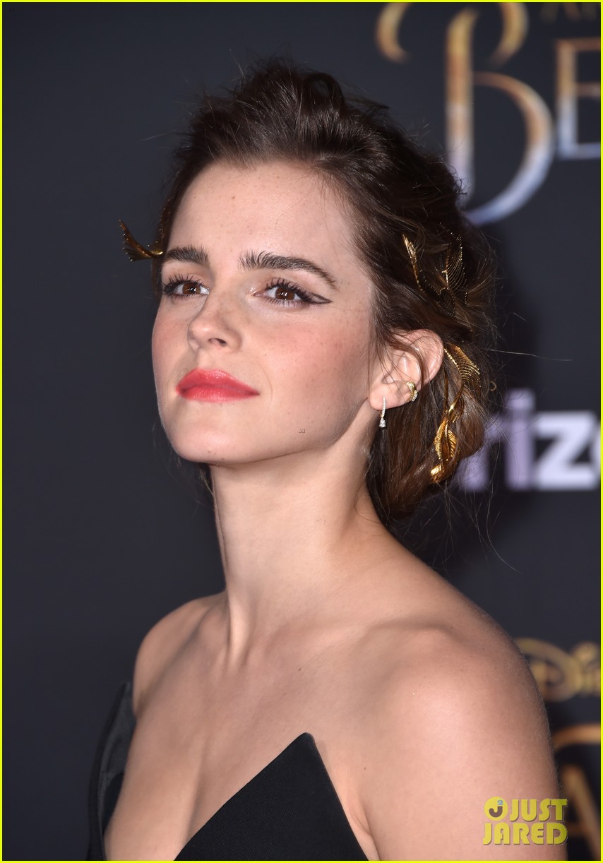 Emma Watson Rocks a Pantsuit at 'Beauty & The Beast' Hollywood Premiere!