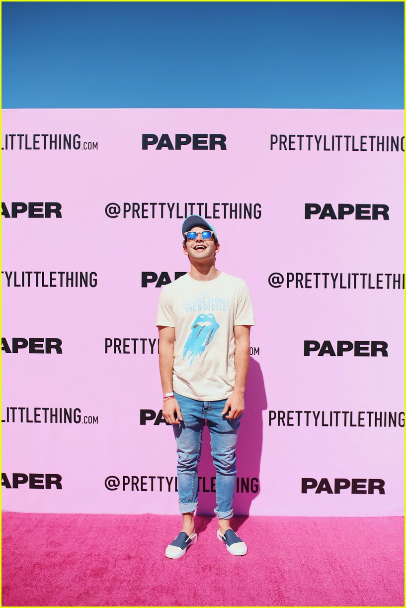 Jack Griffo Lives It Up at Coachella 2017