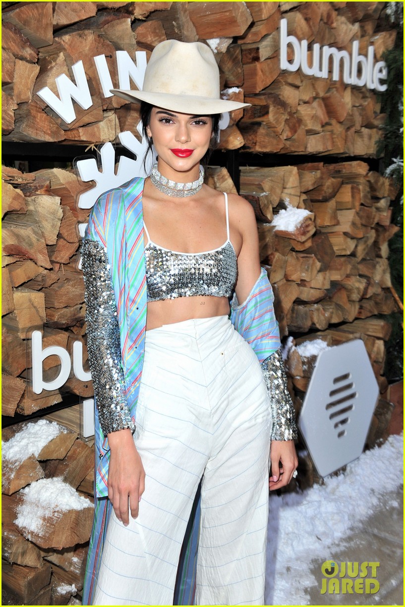 Kendall Jenner Co-Hosts Winter Bumbleland Party With Little Sis Kylie