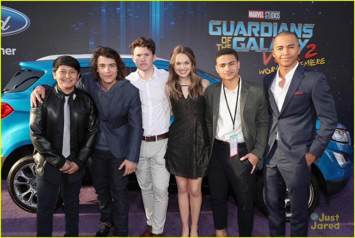 Ronni Hawk & Jenna Ortega Wear Out of This World Looks for 'Guardians of the Galaxy Vol 2' Premiere