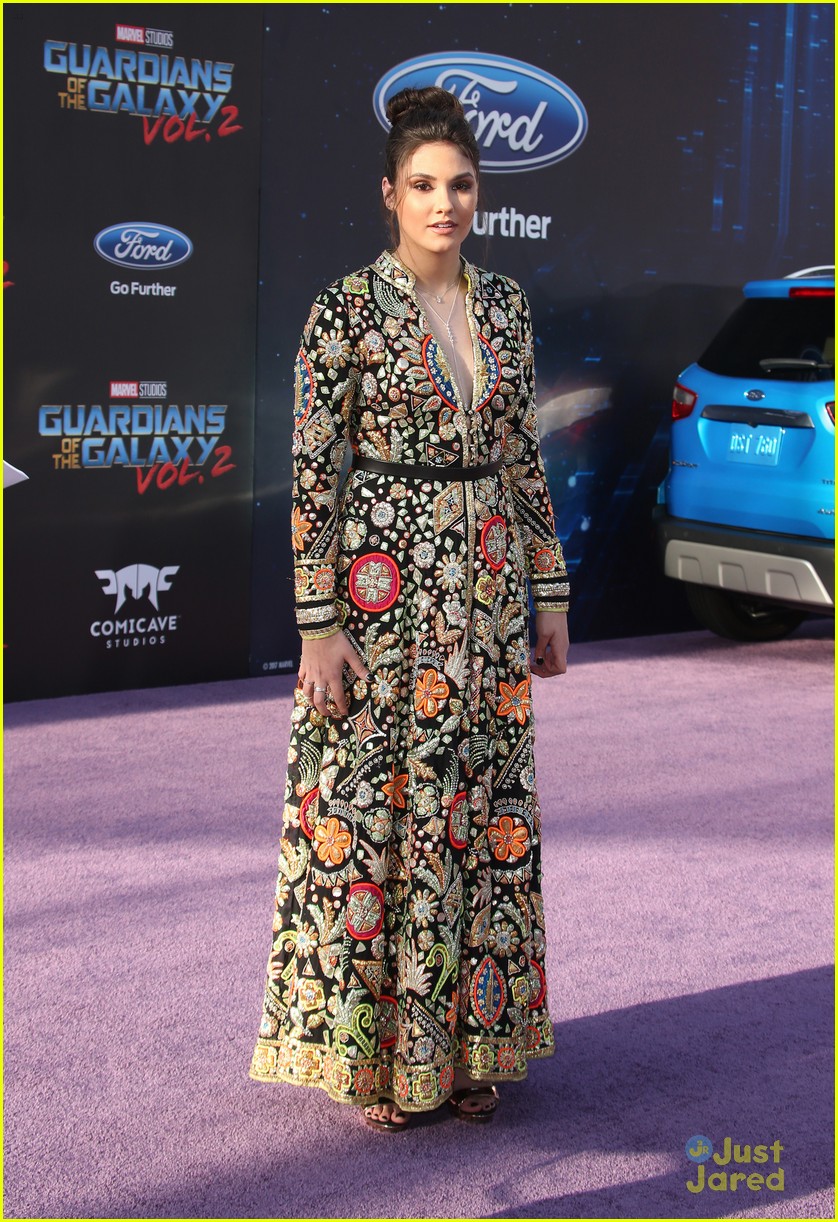 Ronni Hawk & Jenna Ortega Wear Out of This World Looks for 'Guardians of the Galaxy Vol 2' Premiere