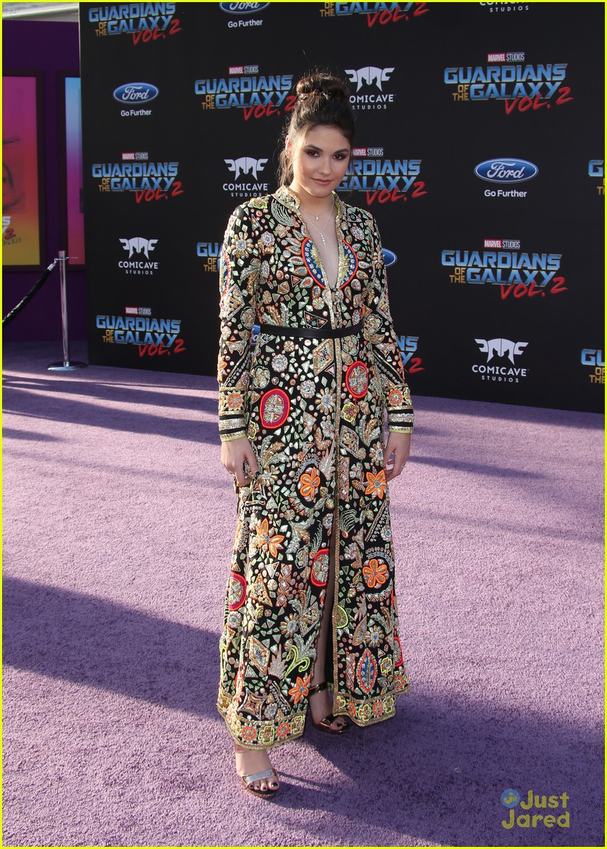 Ronni Hawk & Jenna Ortega Wear Out of This World Looks for 'Guardians of the Galaxy Vol 2' Premiere