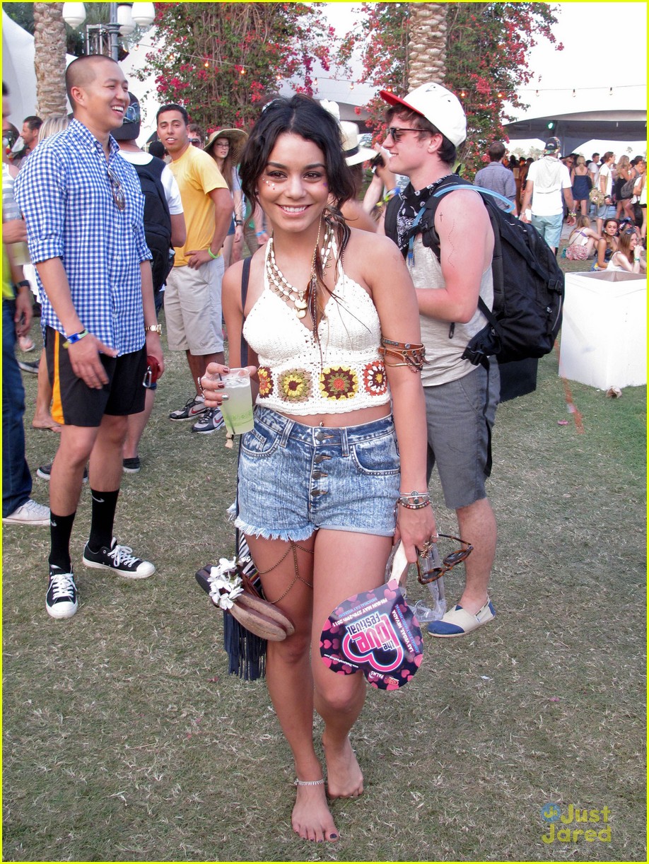 Vanessa Hudgens Reveals Her Music Festival Fashion Tips