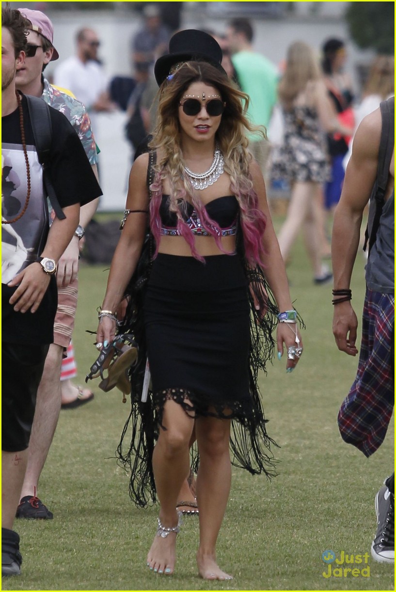 Vanessa Hudgens Reveals Her Music Festival Fashion Tips