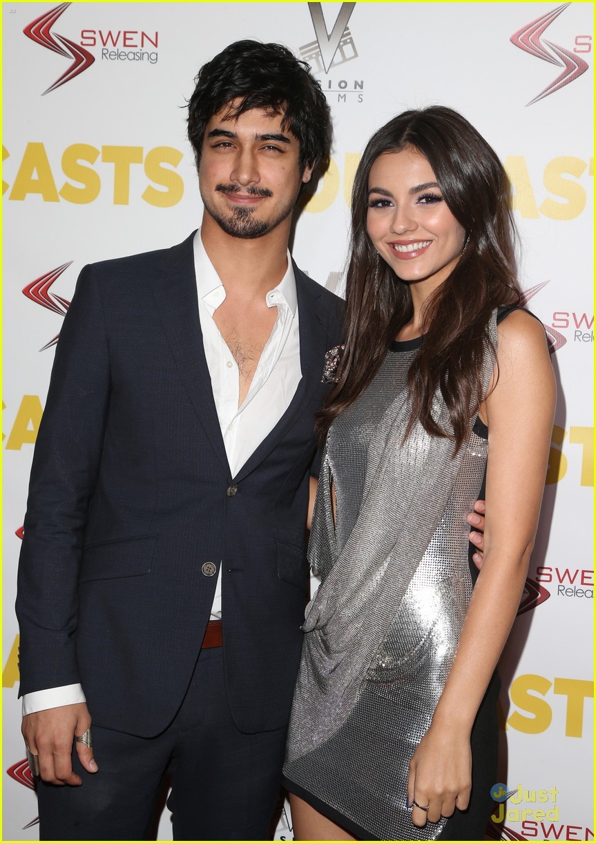 Victoria Justice & Avan Jogia Premiere Their New Film 'The Outcasts' in LA