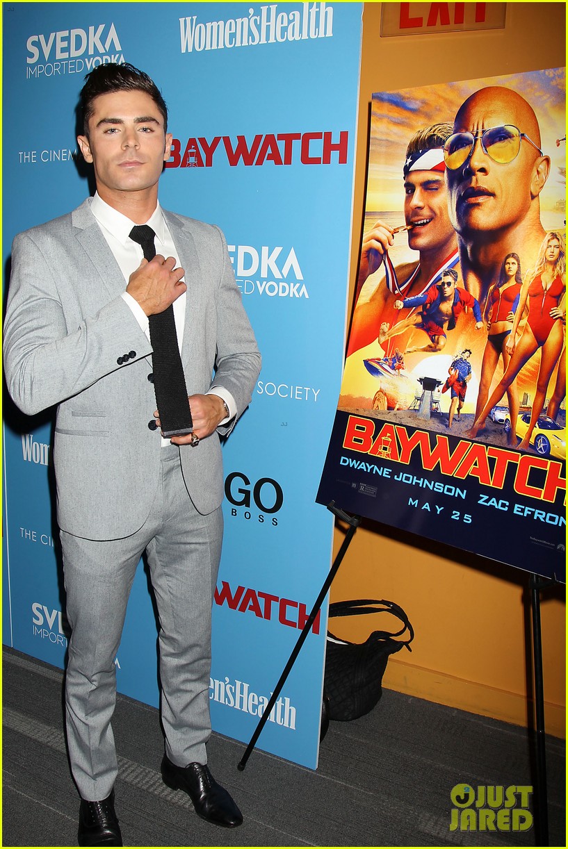 Zac Efron & Alexandra Daddario Continue Their Non-Stop 'Baywatch' Press Tour