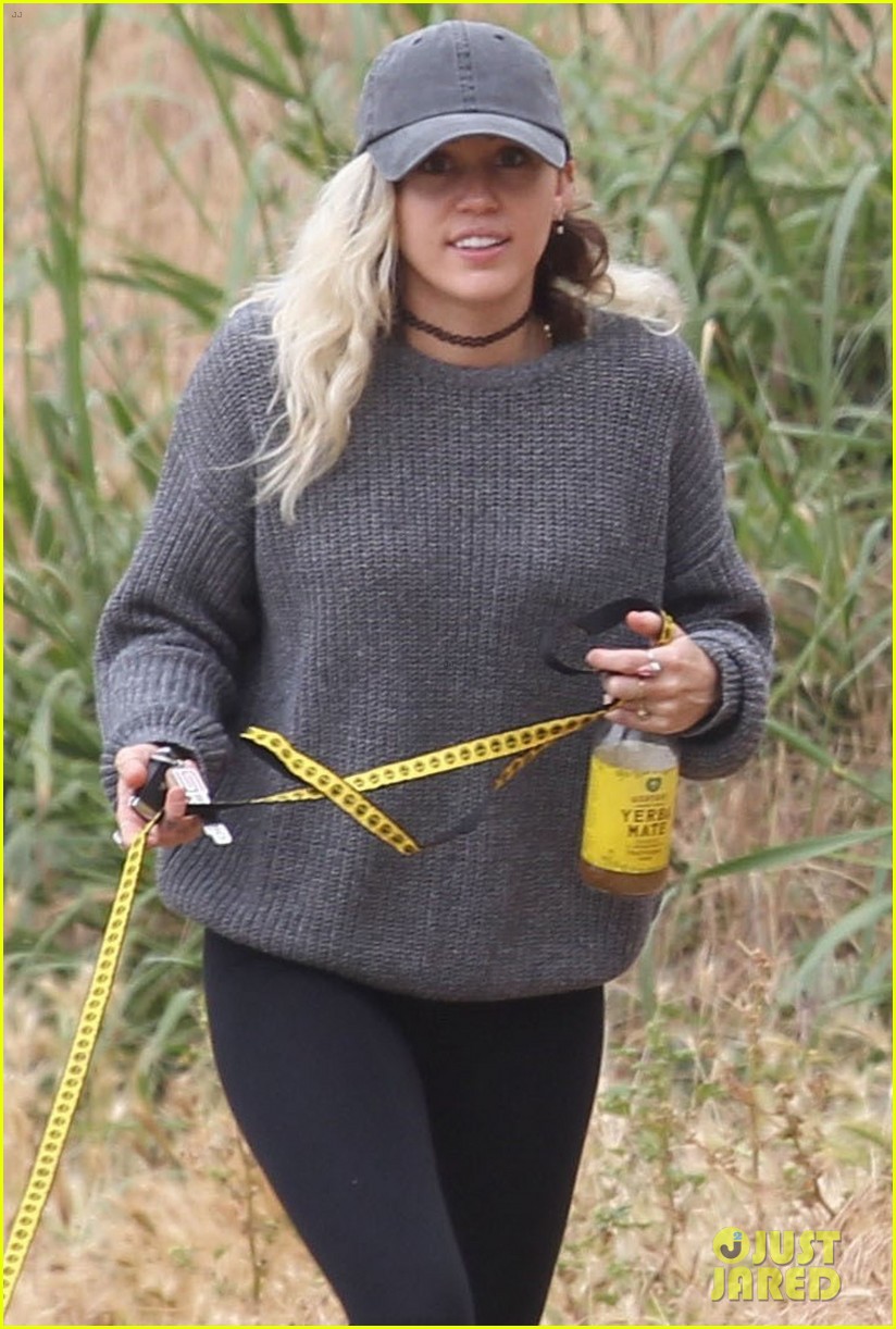 Miley Cyrus Enjoys an Afternoon Hike in the Hollywood Hills