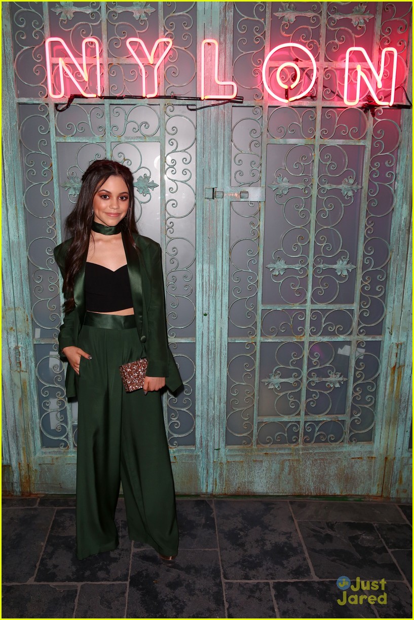 Jenna Ortega Wins The Night in Stunning Green Suit at Nylon Mag's Young Hollywood Party