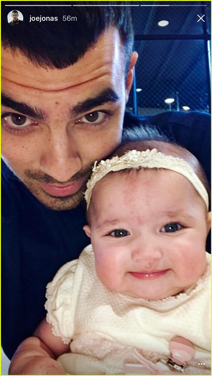 Nick Jonas Becomes a Godfather to Niece Valentina