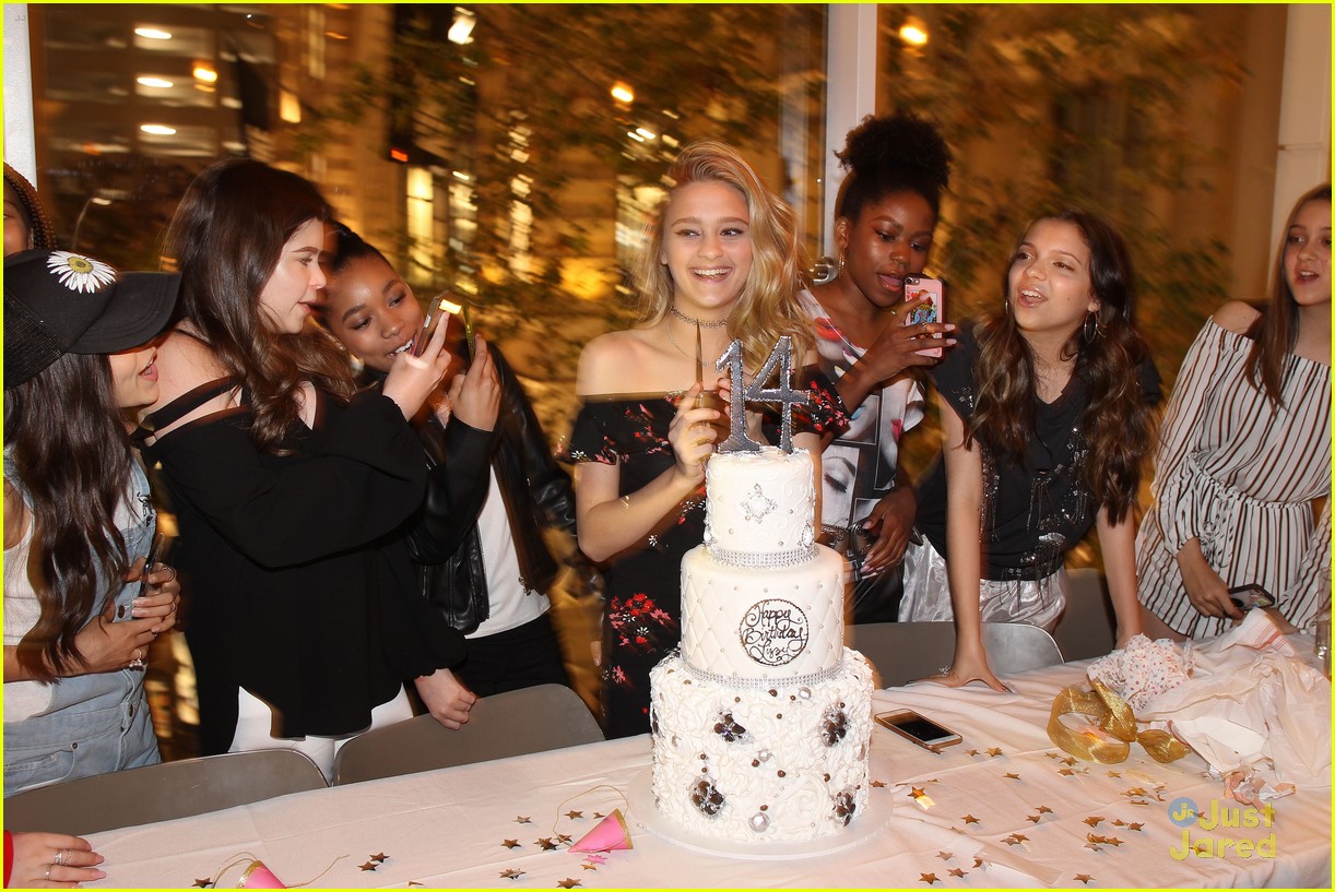 Lizzy Greene Hosts Sparkly 14th Birthday Party with BFFs