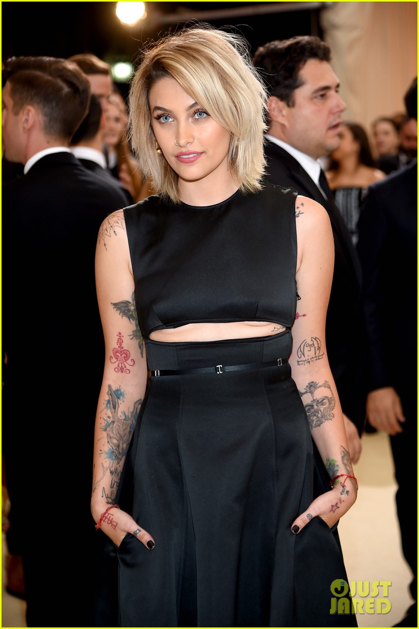 Paris Jackson Attends First Ever Met Gala 2017