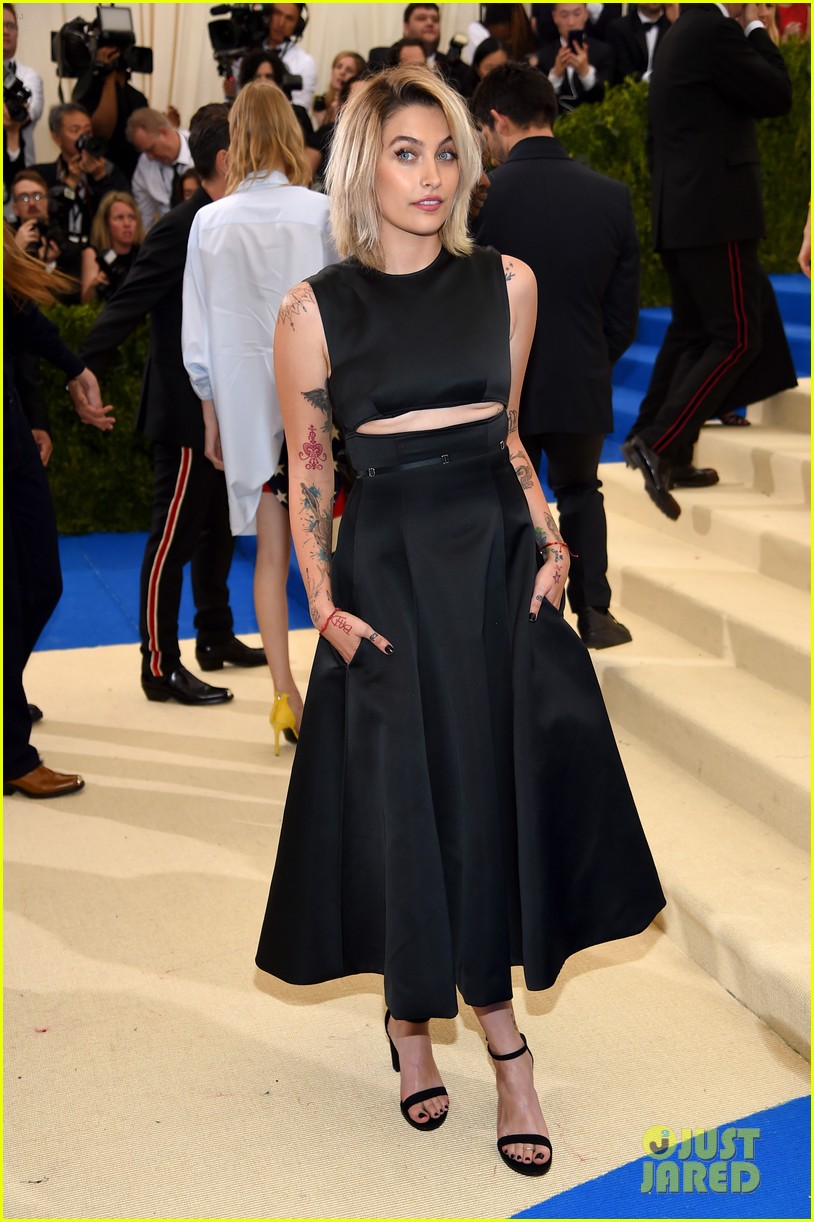 Paris Jackson Attends First Ever Met Gala 2017