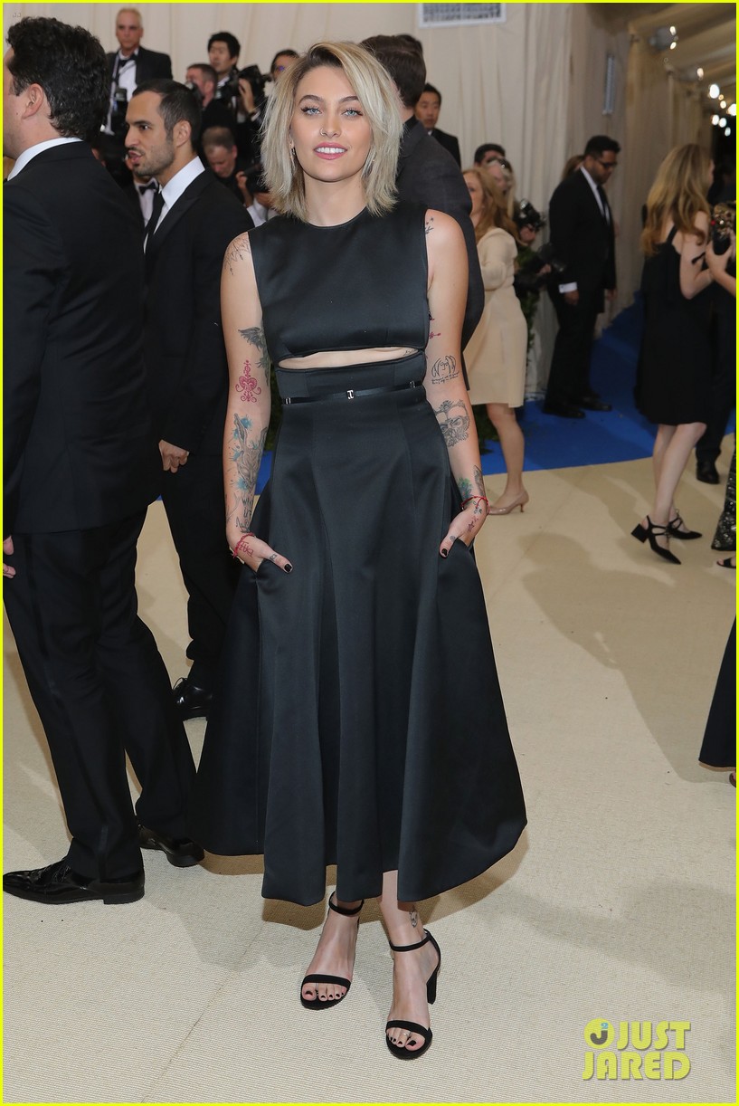 Paris Jackson Attends First Ever Met Gala 2017